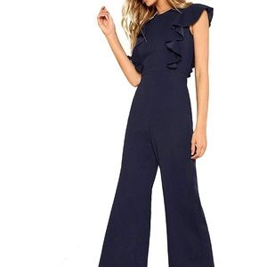 Navy Jumpsuit